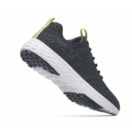 EVERLIGHT ECO MENS BLACK/GREY Black/Grey Slip Resistant Eco Friendly Comfortable Men's Trainer for Work