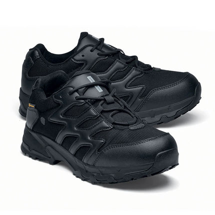 CARRIG LOW O6 FO HI CI SR ESD LG Black Comfortable Slip Resistant Metal Free CE Certified Waterproof Work Shoe