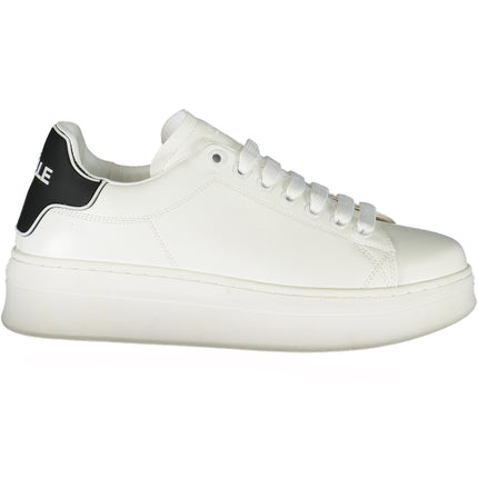 GAELLE PARIS WHITE WOMEN'S SPORTS SHOES-0