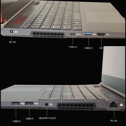 New 16.1 Inch I9 Gamer PC GTX1650 16GB 32GB 512G 1TB SSD Business Gaming Laptop