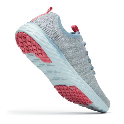 EVERLIGHT WOMENS - GRAY/BLUE/CORAL Grey & Blue Slip Resistant Comfortable Women's Trainer for Work