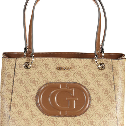 GUESS JEANS WOMEN'S BAG BEIGE-0