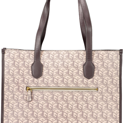 GUESS JEANS BEIGE WOMEN'S BAG-1