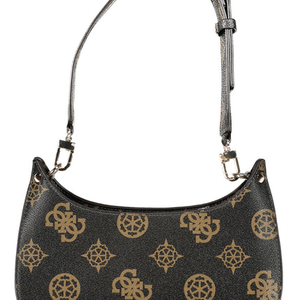 GUESS JEANS BROWN WOMEN'S BAG-1