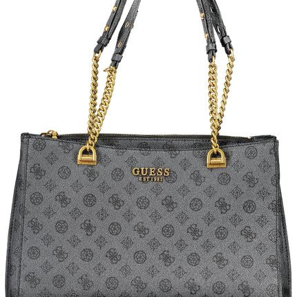 GUESS JEANS BLACK WOMEN'S BAG-0