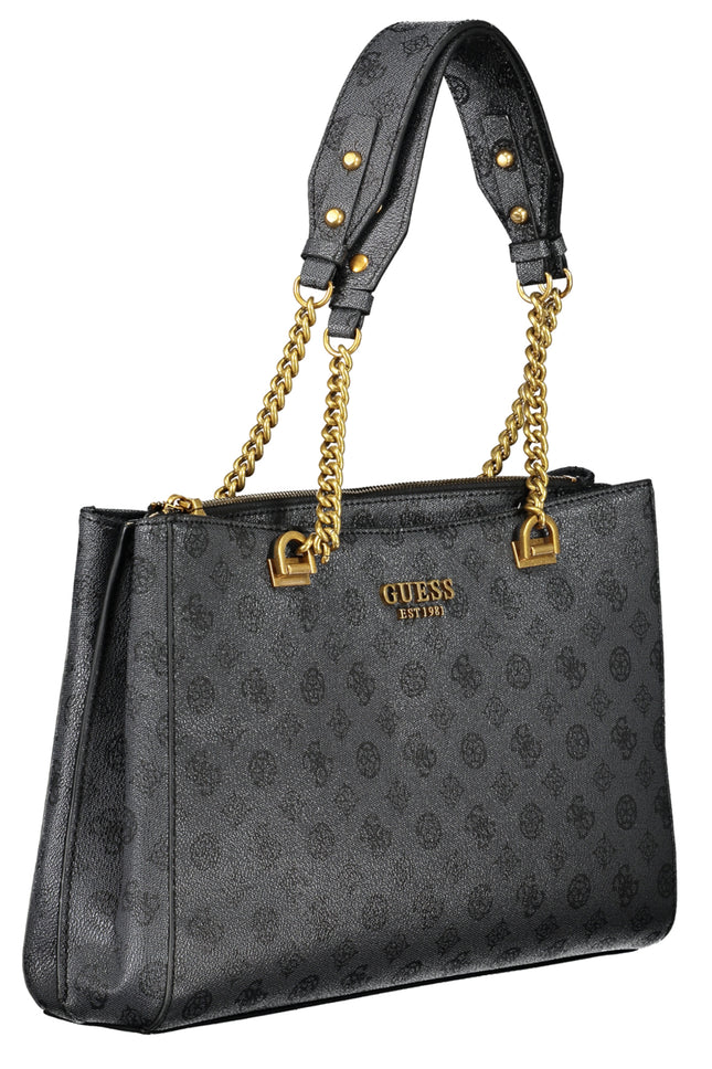 GUESS JEANS BLACK WOMEN'S BAG-1
