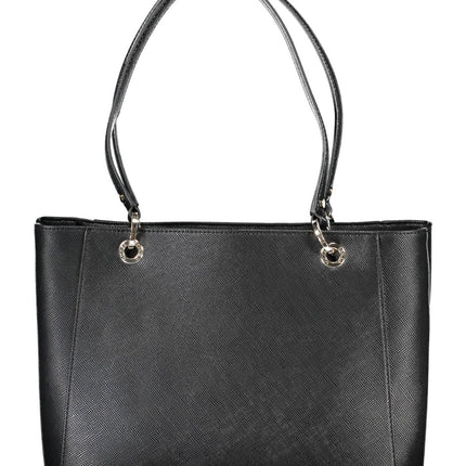 GUESS JEANS BLACK WOMEN'S BAG-1