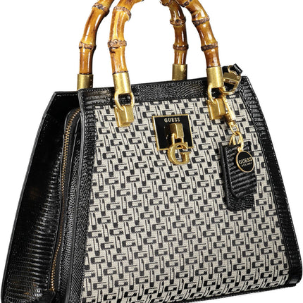 GUESS JEANS BLACK WOMEN'S BAG-2