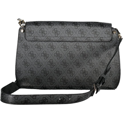 GUESS JEANS BLACK WOMEN'S BAG-2