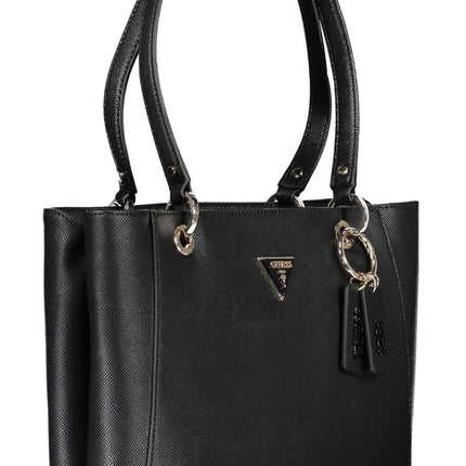 GUESS JEANS BLACK WOMEN'S BAG-2