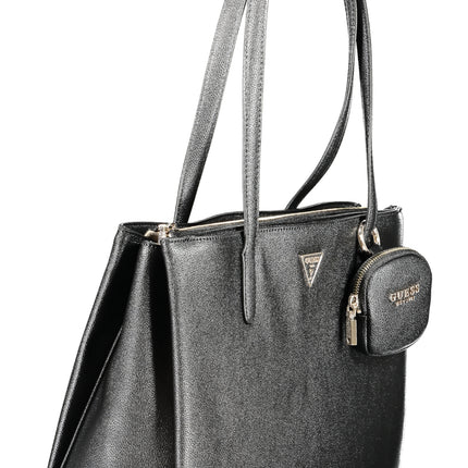 GUESS JEANS BLACK WOMEN'S BAG-2