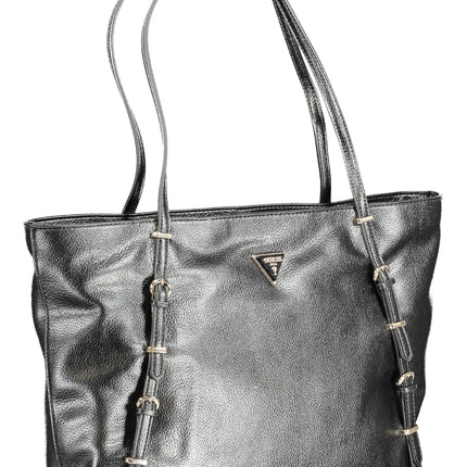 GUESS JEANS BLACK WOMEN'S BAG-2