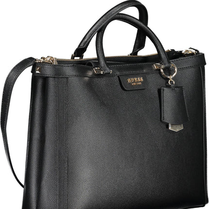GUESS JEANS BLACK WOMEN'S BAG-2