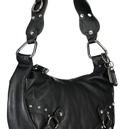 GUESS JEANS BLACK WOMEN'S BAG-2