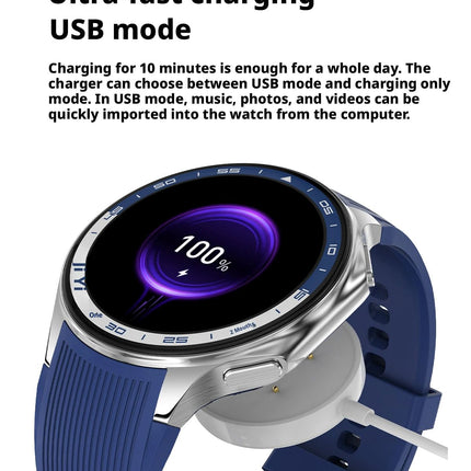 2025 Hot Release Dt Smart Watch X Big AMOLED Screen 44-49mm BT Call Music Playback Wireless Charger IP67 Compatible Android