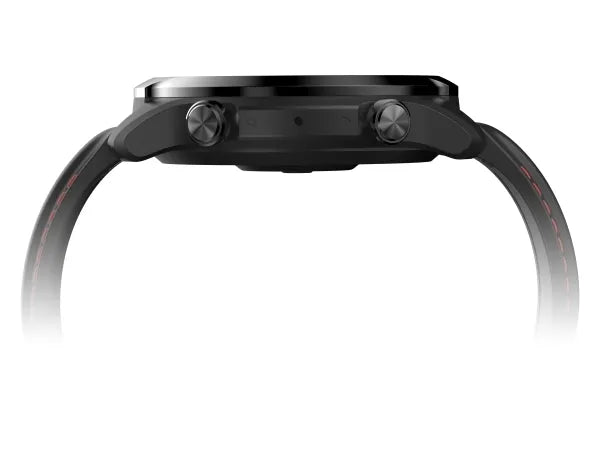 Mobvoi TicWatch Pro 3 - 47 mm - shade black - smart watch with band - silicone - display 1.4" - color/monochrome (double layer) - 8 GB - Wi-Fi, NFC, Bluetooth - 41.9 g