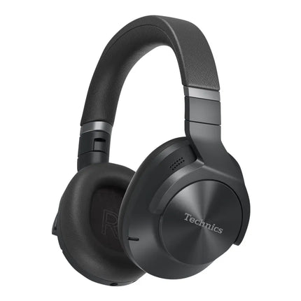 Technics EAH-A800E - Headphones with Mic - Full Size - Bluetooth - Wireless, Wired - Active Noise Cancellation - 3.5mm Jack - Black