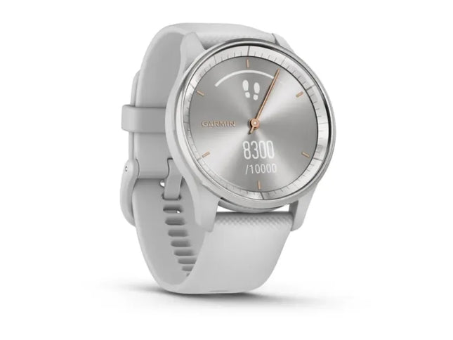 Garmin vívomove Trend - 40mm - haze grey - smart watch with band - silicone - wrist size: 125-190mm - monochrome - Bluetooth, ANT+ - 28.3g