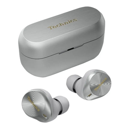 Technics AZ80 - True Wireless Earbuds with Mic. - In-ear - Bluetooth - Active noise cancellation - Silver