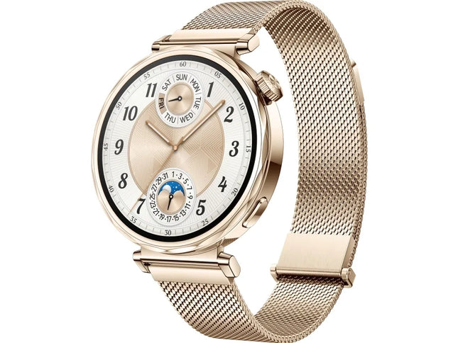 Huawei Watch GT 5 - 41 mm - stainless steel - smart watch with Milanese strap - wrist size: 130-190 mm - display 1.32" - NFC, Bluetooth - 72 g