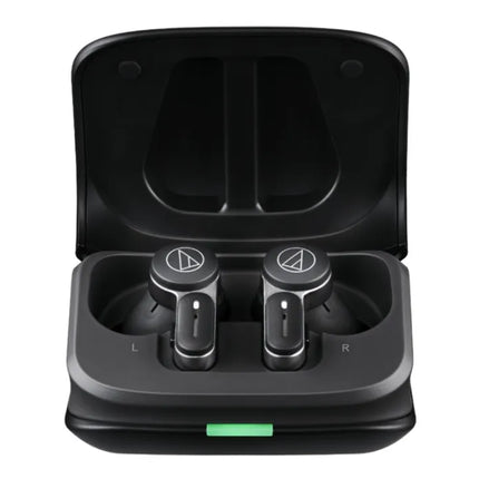 Audio-Technica ATH-TWX7 - True Wireless Earbuds with Mic. - in-ear - Bluetooth - active noise cancellation - ash black