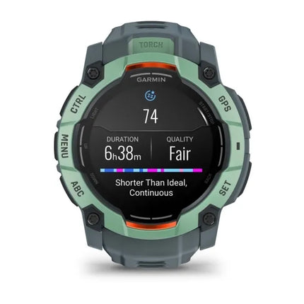 Garmin Instinct 3 AMOLED, 3.3 cm (1.3"), AMOLED, Touchscreen, 4 GB, GPS (satellite), 59 g
