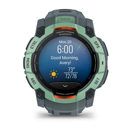 Garmin Instinct 3 AMOLED, 3.3 cm (1.3"), AMOLED, Touchscreen, 4 GB, GPS (satellite), 59 g