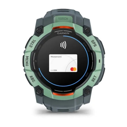 Garmin Instinct 3 AMOLED, 3.3 cm (1.3"), AMOLED, Touchscreen, 4 GB, GPS (satellite), 59 g