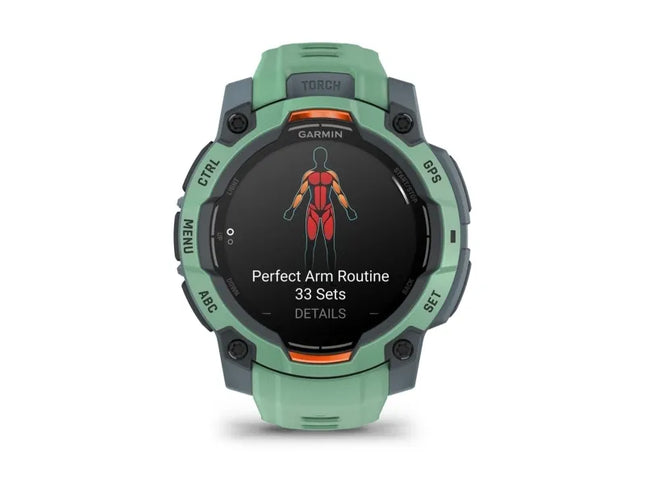 Garmin Instinct 3 AMOLED, 3.05 cm (1.2"), AMOLED, Touchscreen, 4 GB, GPS (satellite), 53 g
