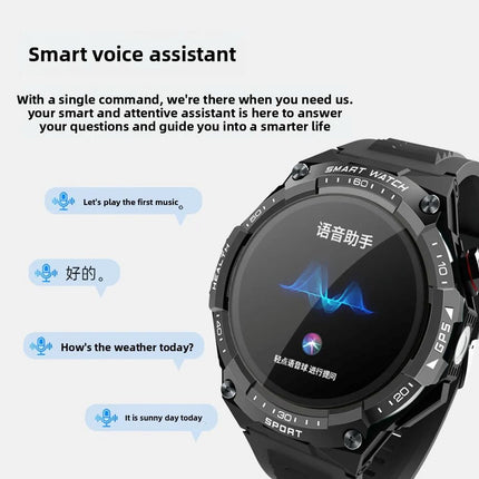GPS Offline Voice Outdoor Flashlight Health Monitoring Activity Tracker Smart Watch AMOLED Display 11-30 Days Battery Life IPX8