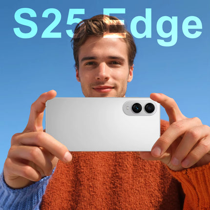 Hot Selling S25 Edge 5G LTE Multilingual Smartphone 7.3 Inch HD 120Hz Full Display Deca Core Snapdragon 800 Series 108MP Android
