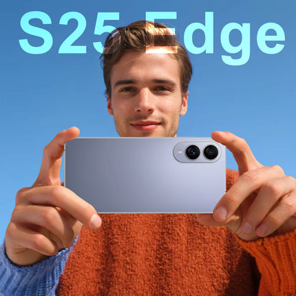 Hot Selling S25 Edge 5G LTE Multilingual Smartphone 7.3 Inch HD 120Hz Full Display Deca Core Snapdragon 800 Series 108MP Android