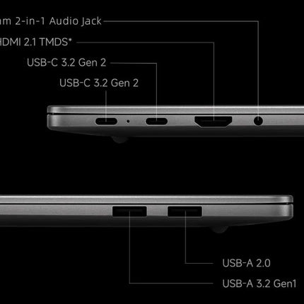 Best seller New Xiao Mi Redmi Book 16 2025 Light Laptop 16"2.5K 120Hz/Core 5-220H/32GB/1TB/ Window 11 Ultra-long Battery Life