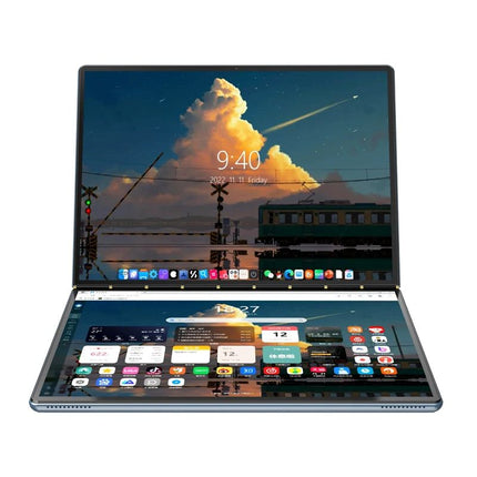 Best Selling N100 Cpu 10.95Inch Dual Touch Screen Ram 16Gb Ssd 1Tb Business Super Slim 2 in 1 Tablet Laptop