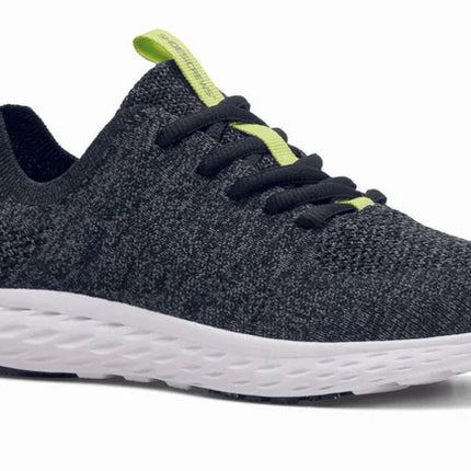 EVERLIGHT ECO WOMENS BLACK/GREY Black/Grey Slip Resistant Eco Friendly Comfortable Women's Trainer for Work