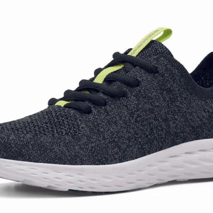 EVERLIGHT ECO WOMENS BLACK/GREY Black/Grey Slip Resistant Eco Friendly Comfortable Women's Trainer for Work