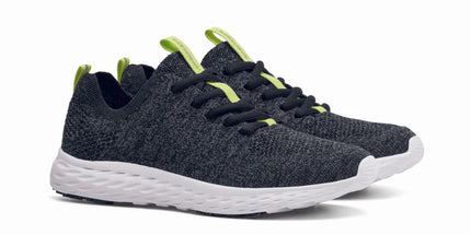 EVERLIGHT ECO WOMENS BLACK/GREY Black/Grey Slip Resistant Eco Friendly Comfortable Women's Trainer for Work