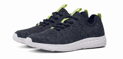 EVERLIGHT ECO WOMENS BLACK/GREY Black/Grey Slip Resistant Eco Friendly Comfortable Women's Trainer for Work