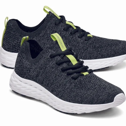 EVERLIGHT ECO WOMENS BLACK/GREY Black/Grey Slip Resistant Eco Friendly Comfortable Women's Trainer for Work